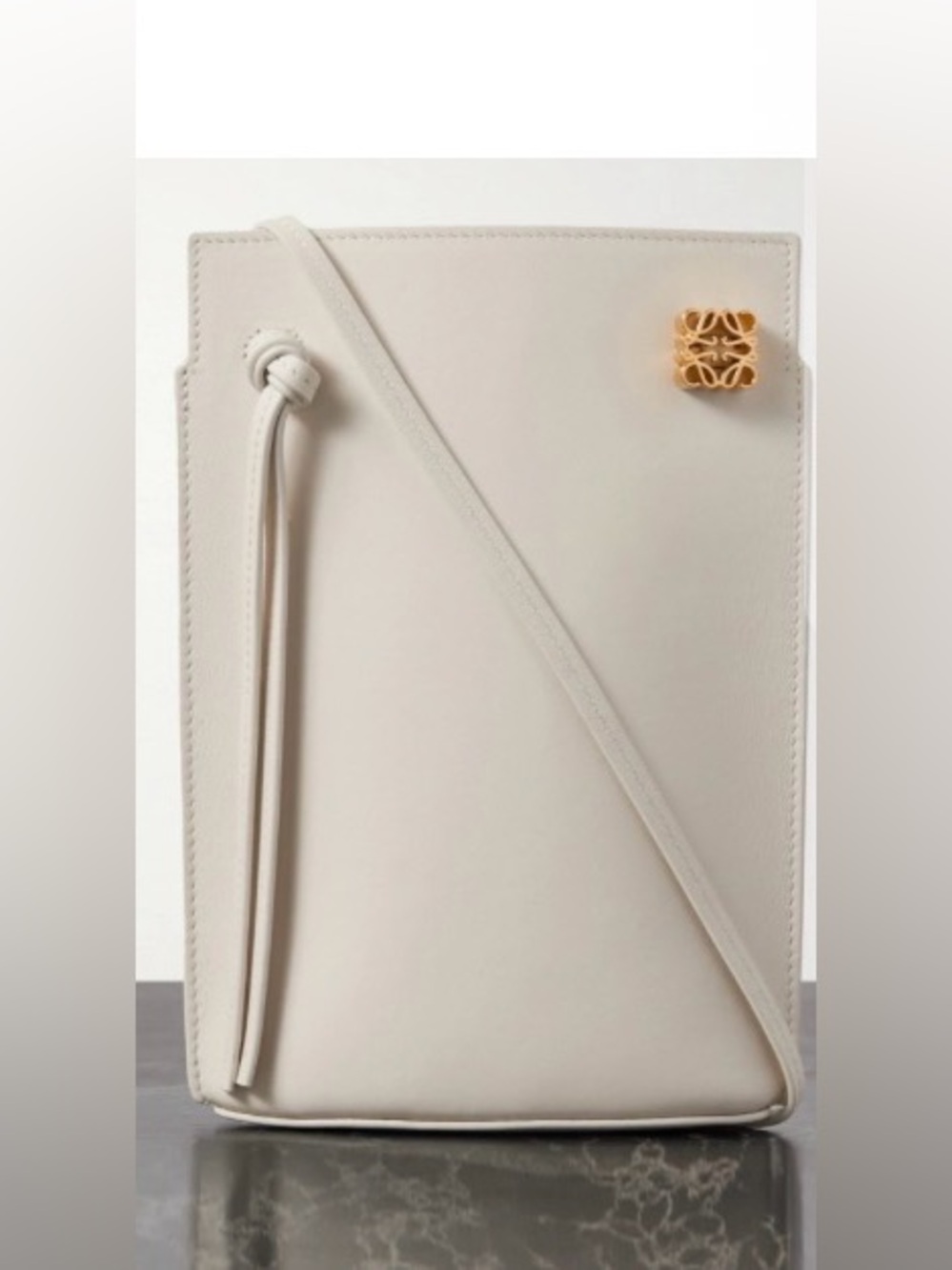 LOEWE Dice Pocket embellished leather shoulder bag 
Loewe Crossbody Bag